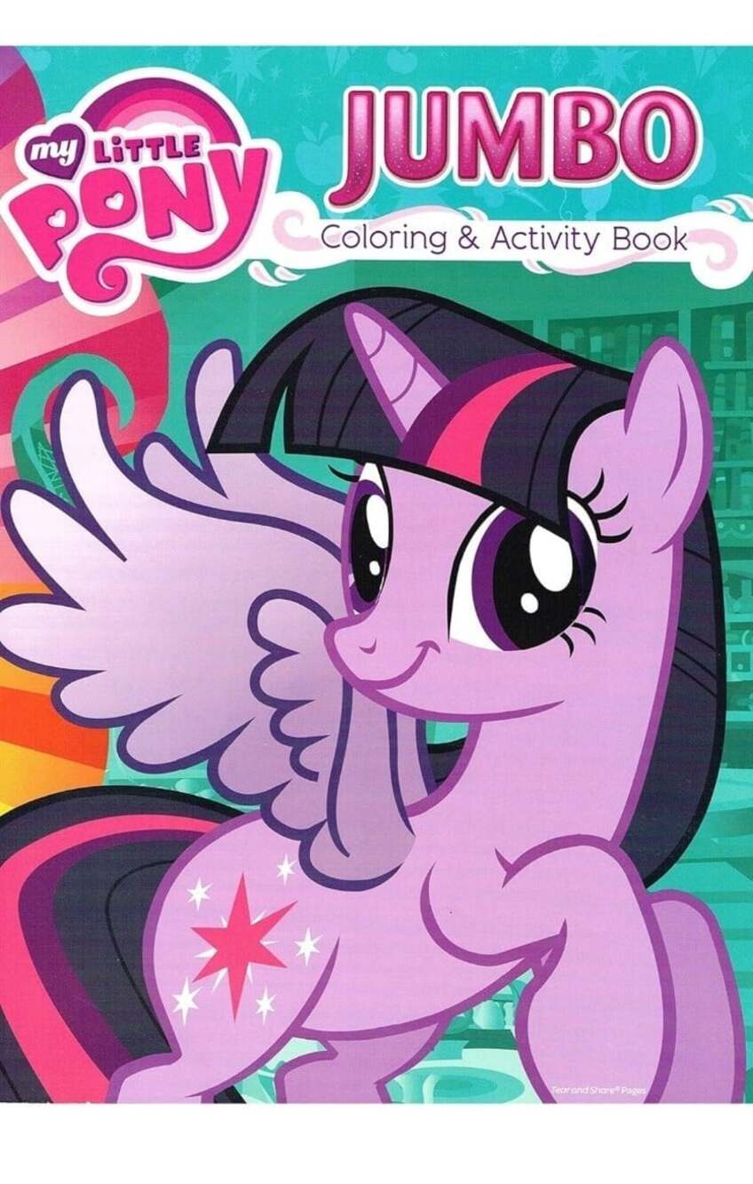 My Little Pony Coloring & Activity Adventure for Kids (80 tear & share pages)